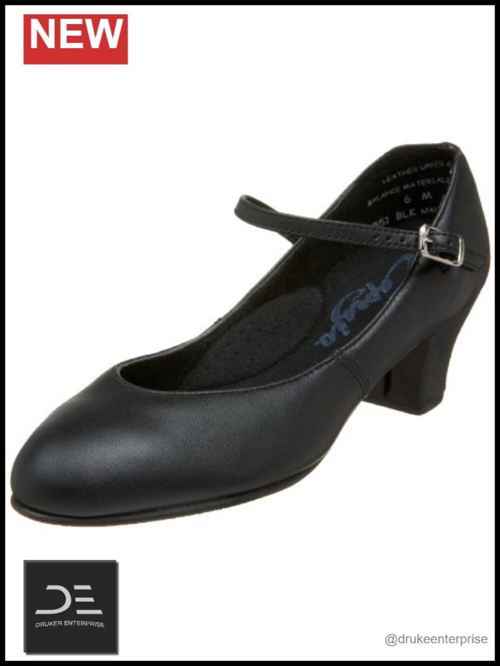 Capezio Women's Character Shoe PU Upper Leather Sole 1.5" Heel